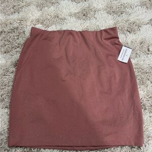 Windsor Shimmering Rose Mini Skirt